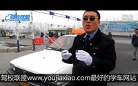 华茂驾校教练现场讲解倒车入库难点分析视频